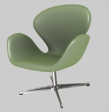 armchair swan Arne jacobsen