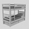 modello 3d bed 04