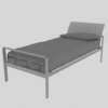 modello 3d bed 05
