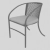 metal chair