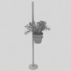 rest pole flowerpot