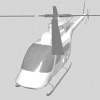 modello 3d elicottero