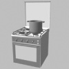 gas cooker