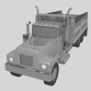 modello 3d camion