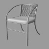 metal chair